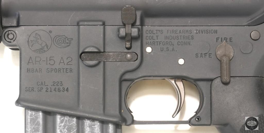 Colt AR-15 A2 HBAR Sporter .223 Semi-Auto Rifle w Carry Handle Heavy Barrel - FFL - 12