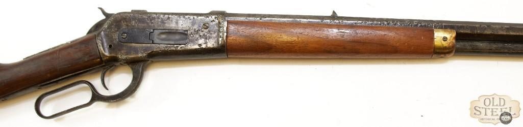 Winchester 1886 Lever Action Rifle 1890 MFG Wall Hanger Antique - 4