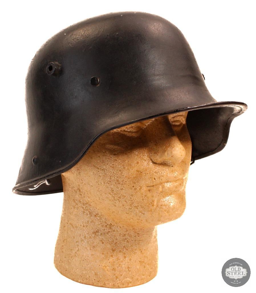 Original M16 WWI German Helmet: German WWI M16 helmet. Has remnants of its headband remaining, missing chinstrap. THIS ITEM IS AS PICTURED WITH NO FURTHER ATTACHMENTS. ALL SALES ARE FINAL. PLEASE REFER TO THE