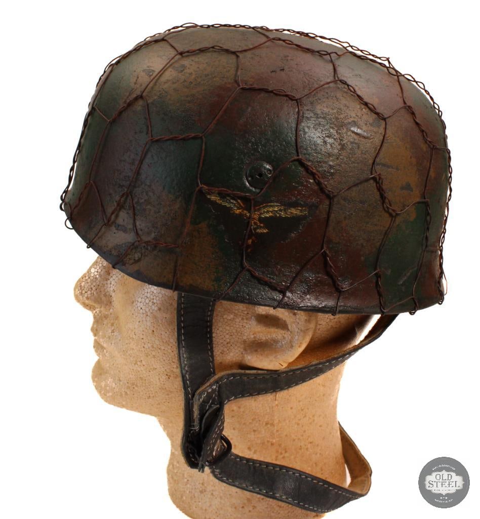 PARATROOPER M38 FALLSCHIRMJAGER HELMETGERMAN WW2 - 4