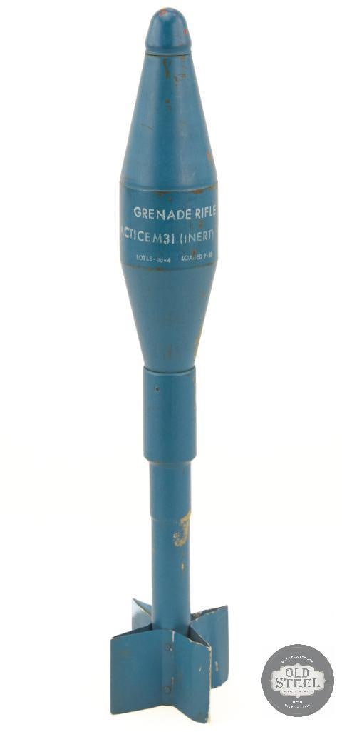 M31 Inert trainer US Vietnam/Korea era practice grenade (1 of 2)