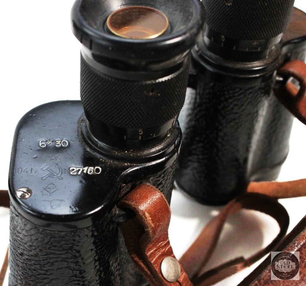 Soviet Russian 6x30 binoculars - 6