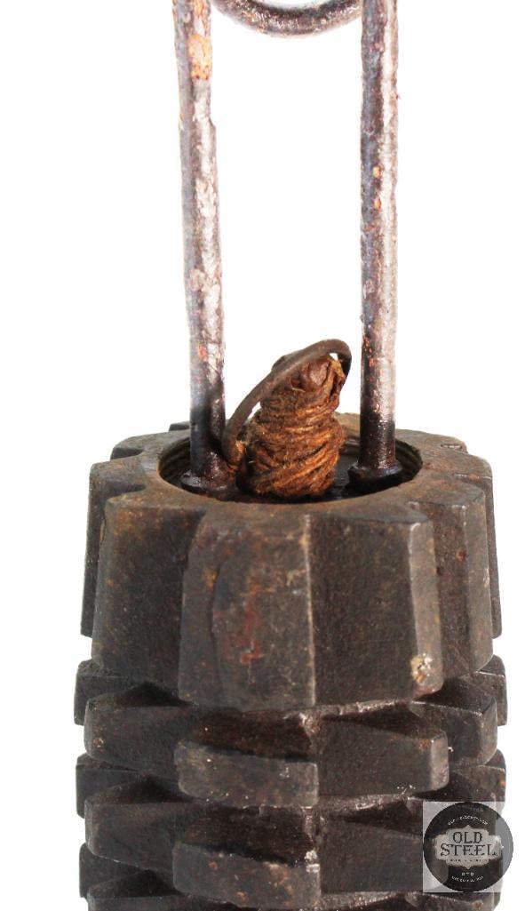 Original Austrohungarian 1st model M15 ZeitZunder Rohrhandgrenate"Corn" hand greanade Inert - 2