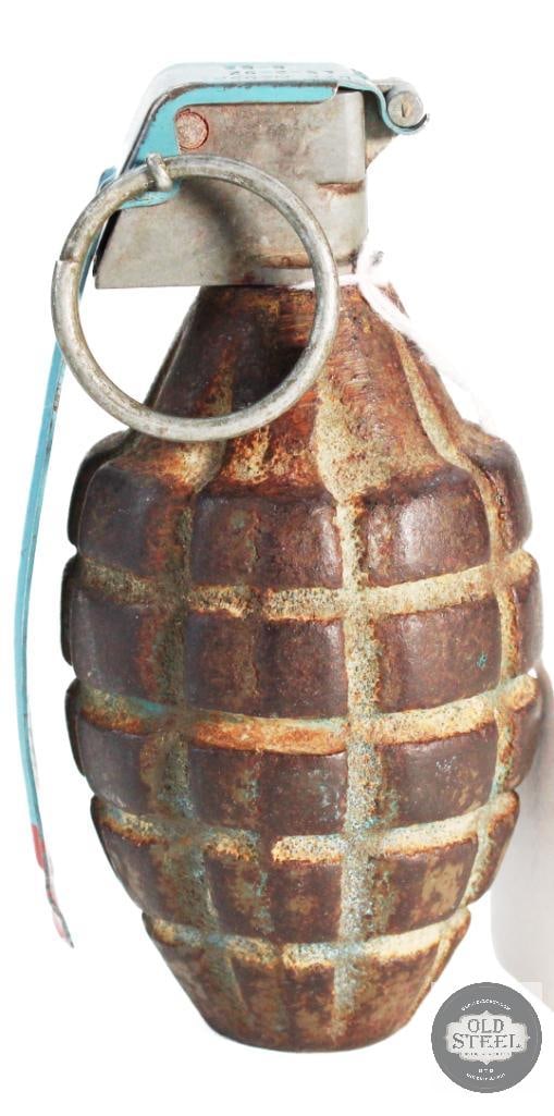 US WWII MKII Inert trainer hand grenade (1 of 4)