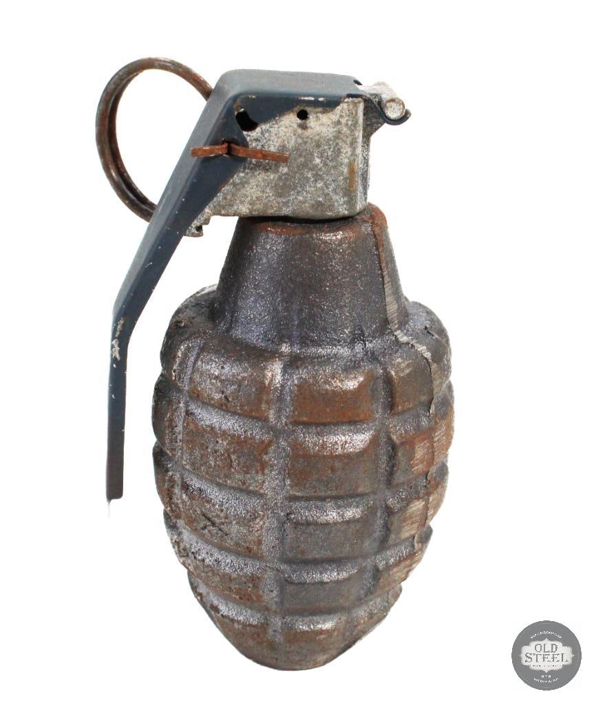 Inert training hand grenade with M228 Fuze US WWII (1 of 3)