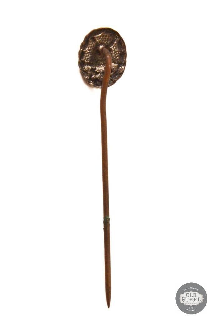 Original Silver Wound Badge Stick Pin WWI Germany - 2