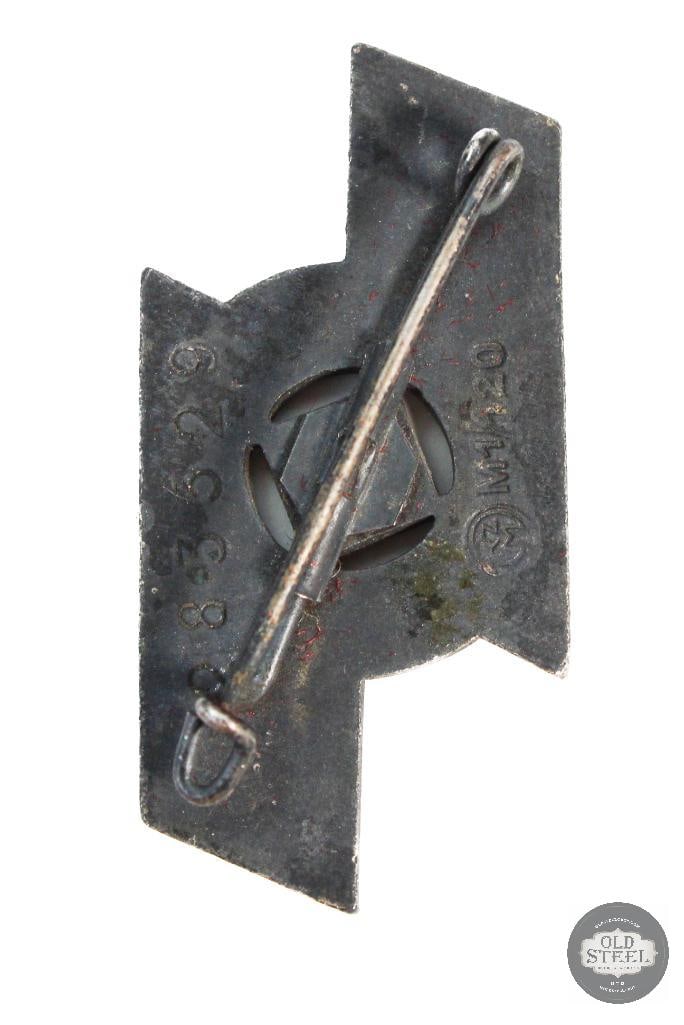 Original german WWII DJ Deutsches Jungvolk Silver Proficiency Badge - 2