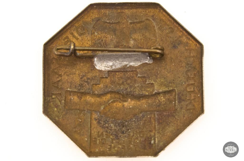 Original Deutch "Ish die saar" 1934 Tinnie WWII German - 2