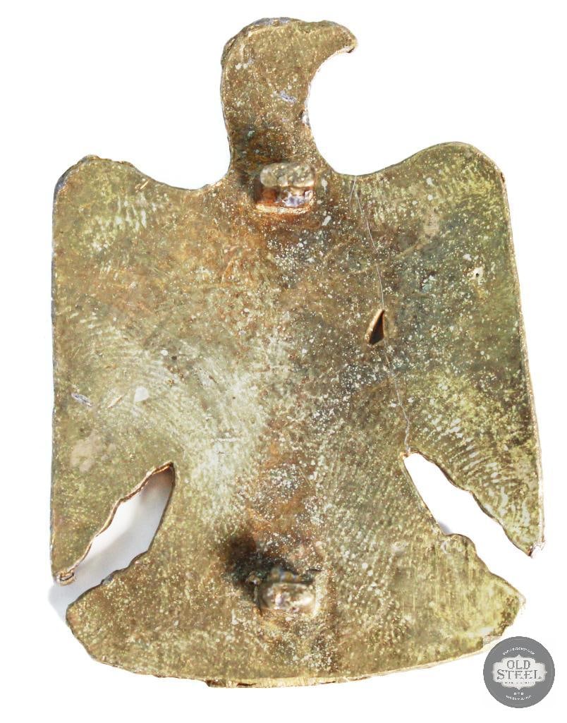 Original Desert storm OIF Iraq officers cap eagle bring back - 2