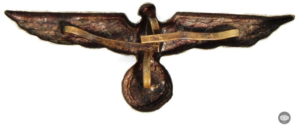 wermacht WWII early hat insignia - 2