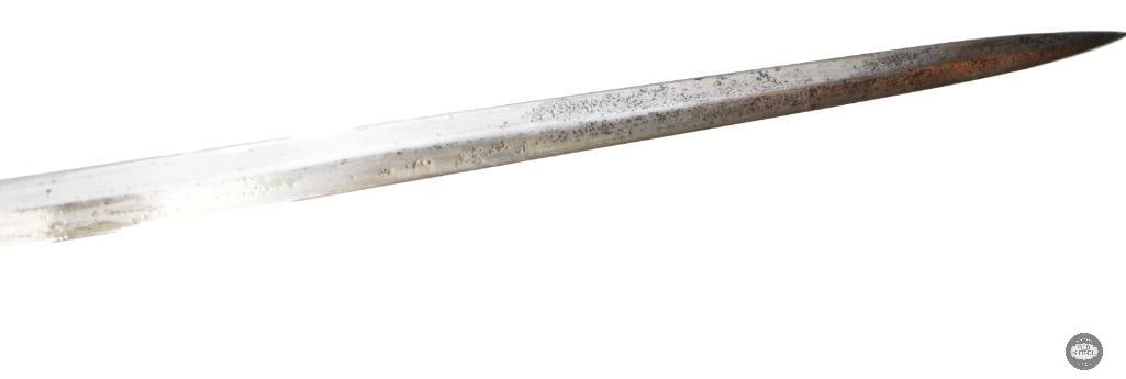 French Officers Sword W/ Folding Guard & Scabbard - 6