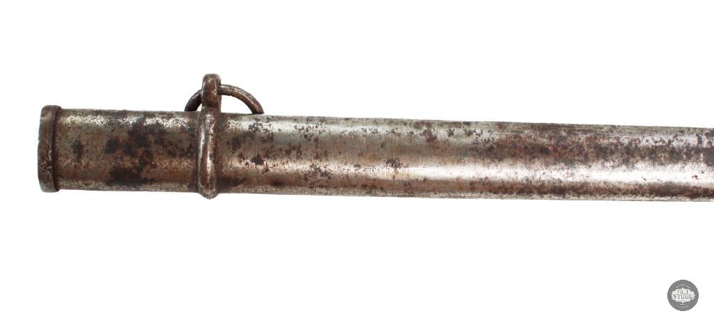 French Officers Sword W/ Folding Guard & Scabbard - 7