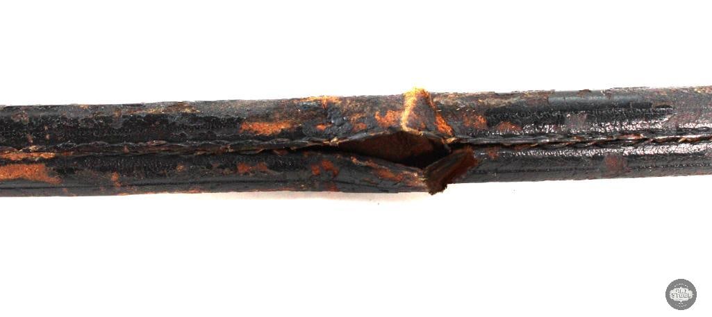 German Made 19th Century Sword w/ Folding Guard & Scabbard - 10