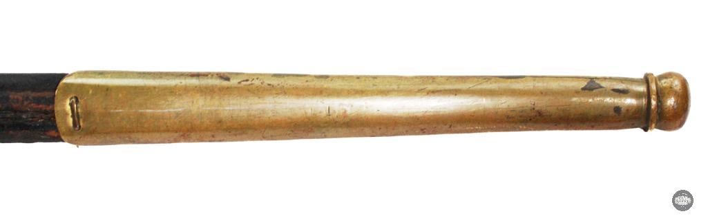 German Made 19th Century Sword w/ Folding Guard & Scabbard - 11