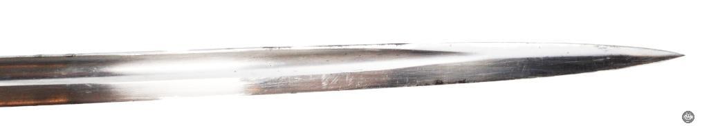 German Made 19th Century Sword w/ Folding Guard & Scabbard - 5