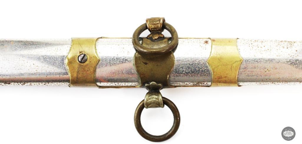 Patriachs Militant Independant Order of Odd Fellows Ceremonial Sword & Scabbard - 18