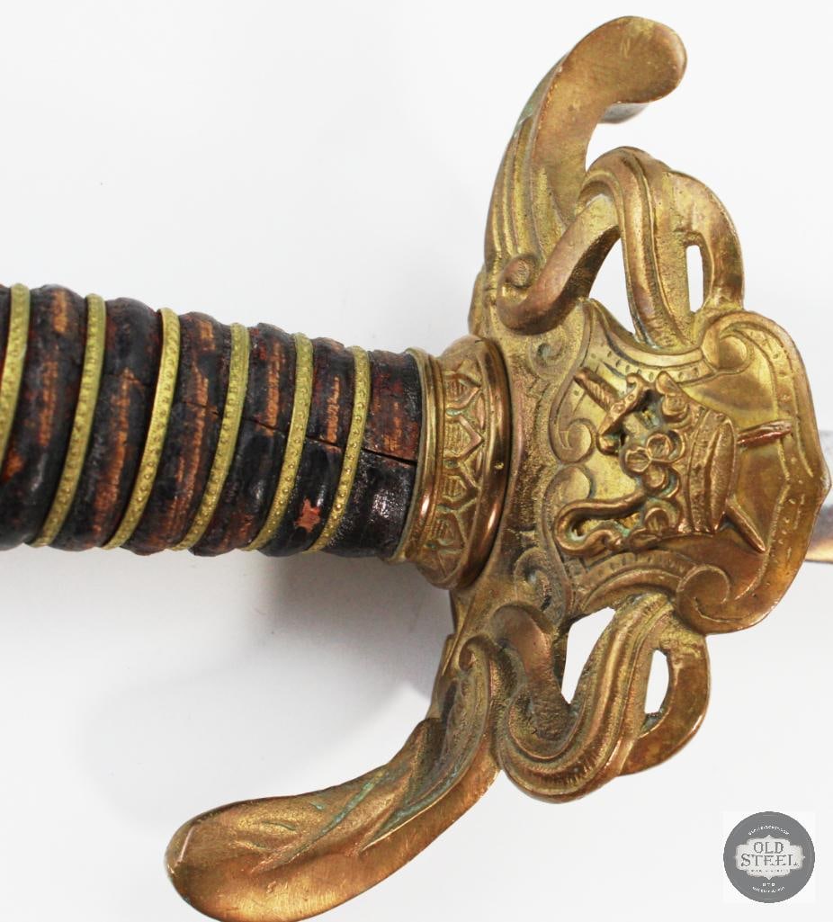 Patriachs Militant Independant Order of Odd Fellows Ceremonial Sword & Scabbard - 3