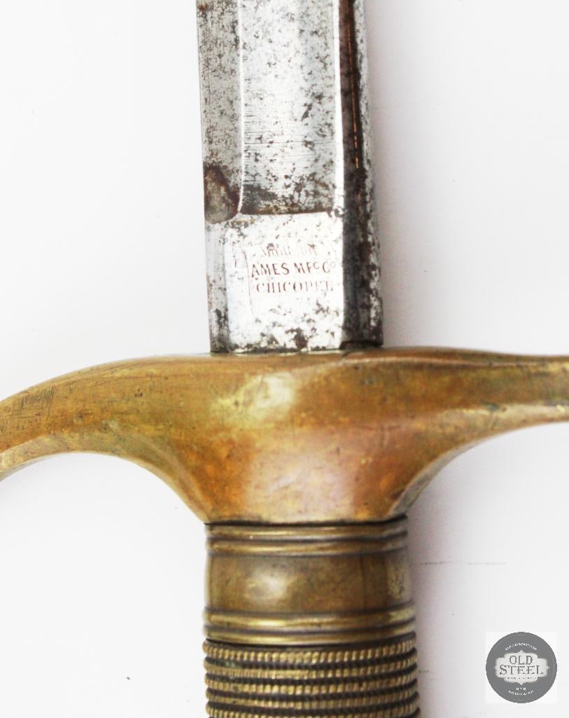 Civil War 1864 Musicians NCO Sword W/ New Made Scabbard - 5