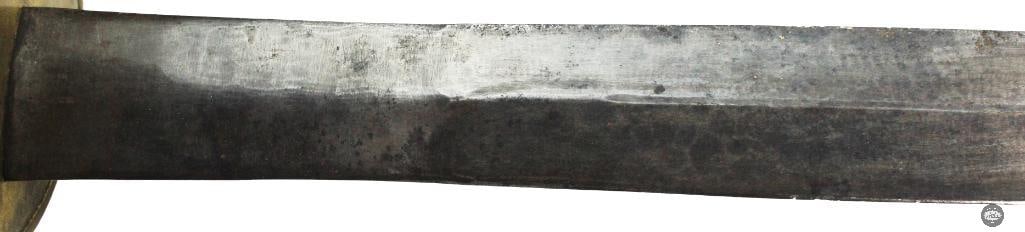 U.S. Navy 1842 Naval Cutlass Brass Grip W/ Scabbard - 8