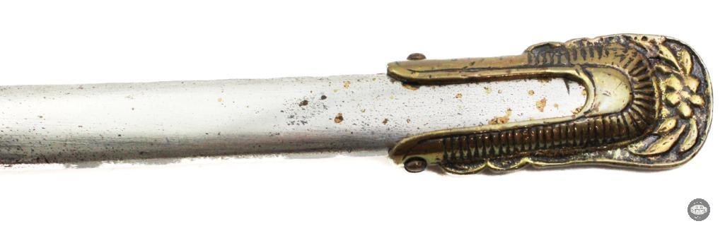 U.S. Model 1872 Cavalry Officer Sword W.A. Raymond New-York W/ Scabbard & Belt - 13