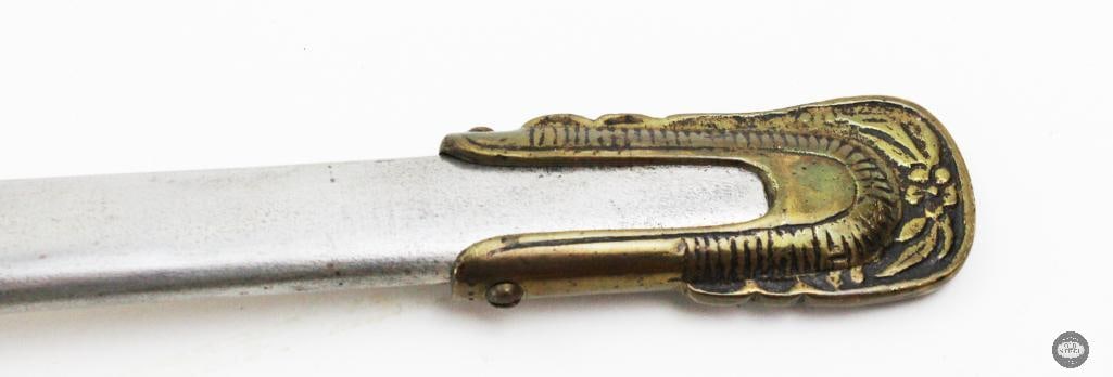 U.S. Model 1872 Cavalry Officer Sword W.A. Raymond New-York W/ Scabbard & Belt - 16