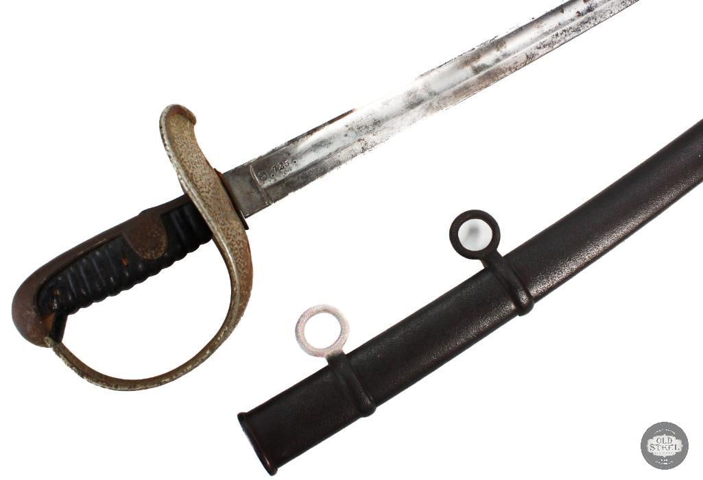 Gebr. Weyersberg Solingen Cavalry Saber W/ Scabbard - 34 Inch Blade (1 of 18)