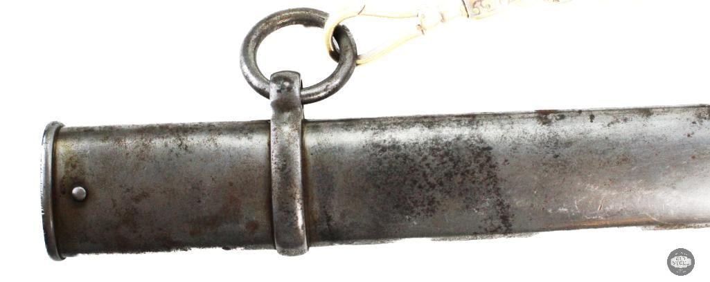 French Made Chilean 1890 Cavalry Trooper Sabre W/ Scabbard - 10