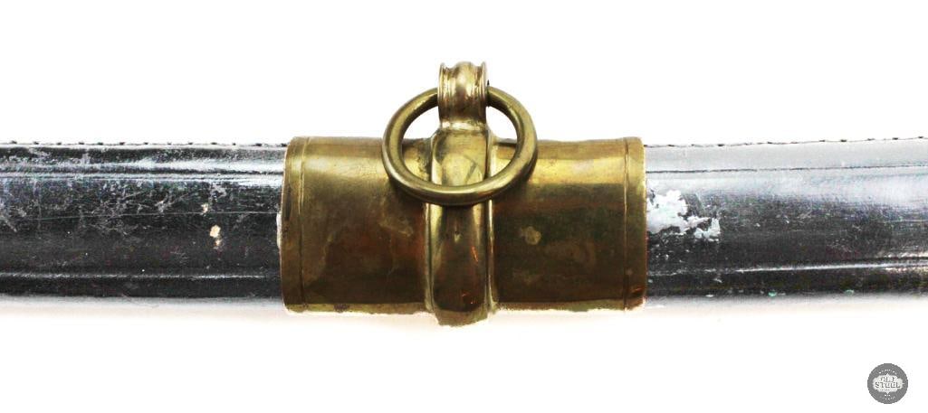 M1850 Civil War Officer's Sword W/ Scabbard - New Made - 12