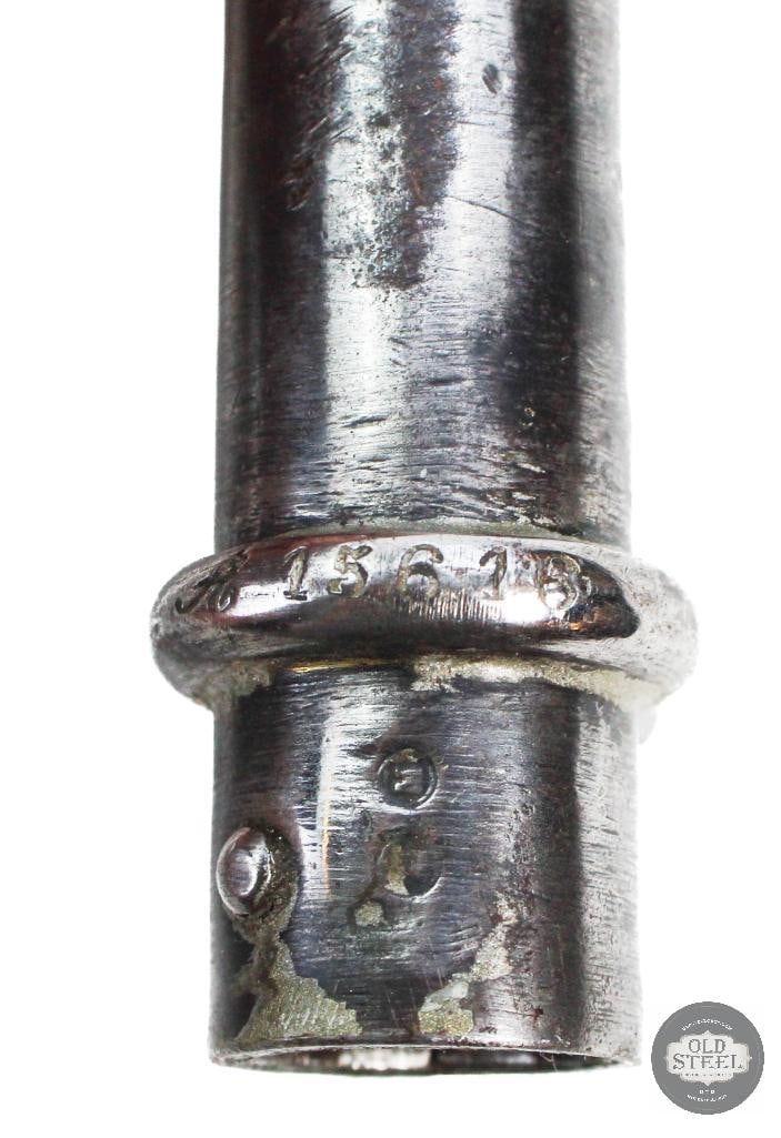 WW1 French Lebel Quilion Cruciform Bayonet W/ Scabbard - 7