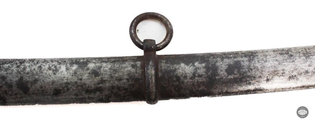 U.S. Civil War Era Sabre W/ Scabbard - 35 Inch Blade - 12