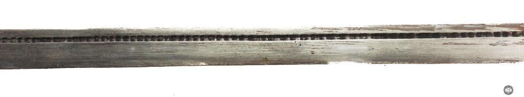 Handmade Cane Sword With Brass Fittings - 25 Inch Blade - 4