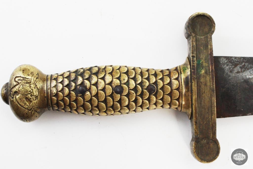 U.S. Civil War Confederate Artillery Short Sword Gladius - 19 Inch Blade - 2