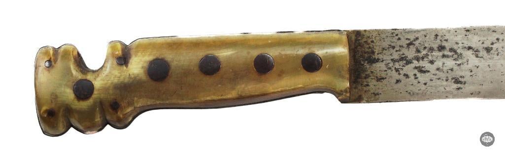 Llave & Ca. Hunting Sword W/ Bone Grips - 26.5 Inch Blade - 2