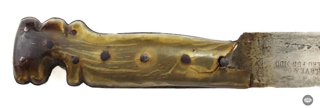 Llave & Ca. Hunting Sword W/ Bone Grips - 26.5 Inch Blade - 6