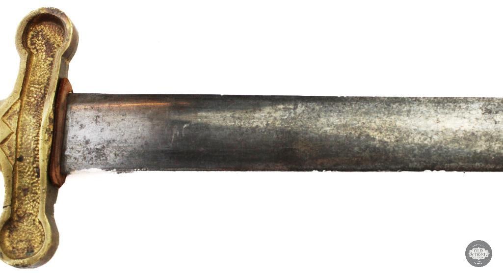 U.S. Navy 1871 Short Sword Gladius W/ Scabbard & Belt - 20 Inch Blade - 4