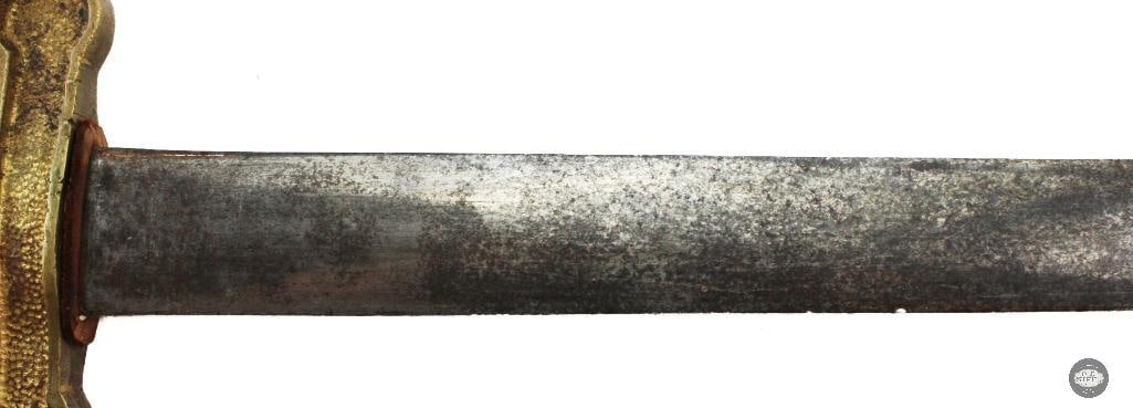 U.S. Navy 1871 Short Sword Gladius W/ Scabbard & Belt - 20 Inch Blade - 7