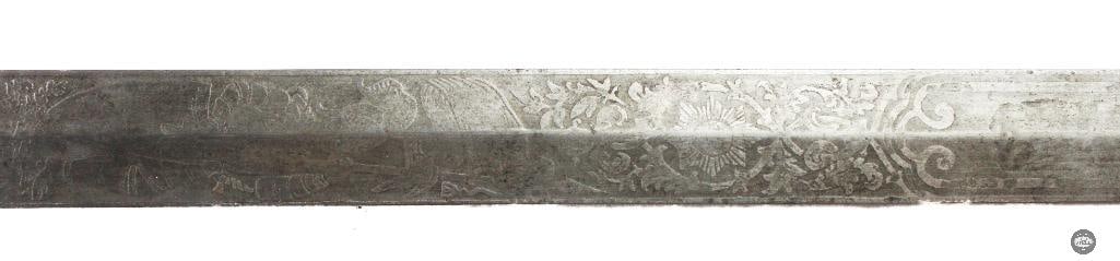 Knights of Columbus Sword M.C.Lille & Co. 30 - Inch Acid Etched Blade - 6