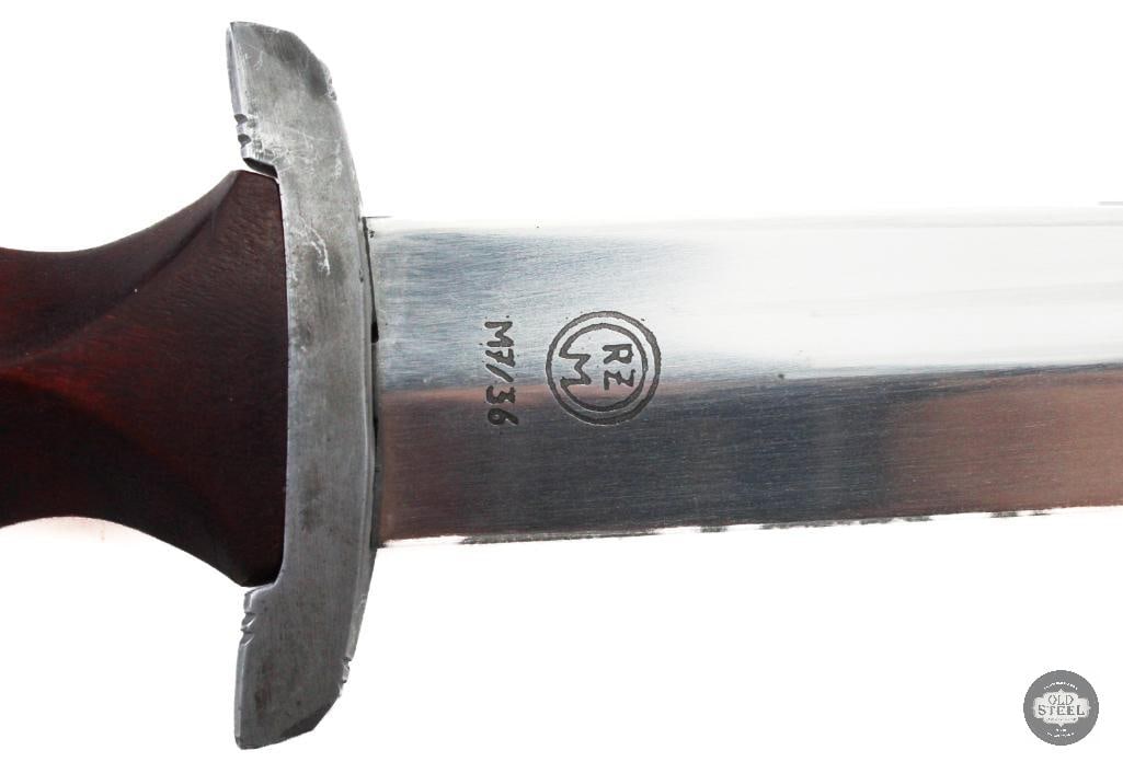 WW2 German SA Dress Dagger W/ Sheath - 6