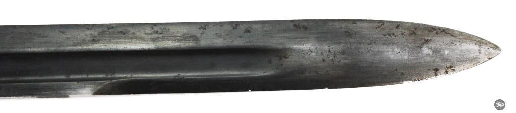 16 Inch M1903 Bayonet W/ Canvas & Leather Scabbard - 4