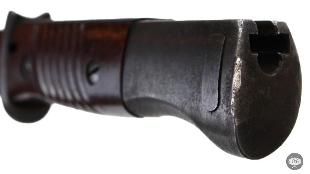WW2 German K98K 43ffc Marked Bayonet W/ 43ffc Scabbard - 7