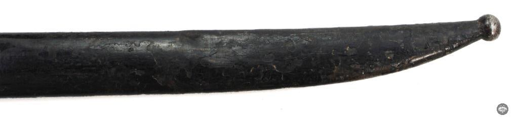 Austrian M1873 Werdl Rifle NCO's Saber Bayonet W/ Scabbard & Frog - 11