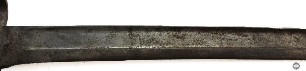 Austrian M1873 Werdl Rifle NCO's Saber Bayonet W/ Scabbard & Frog - 3