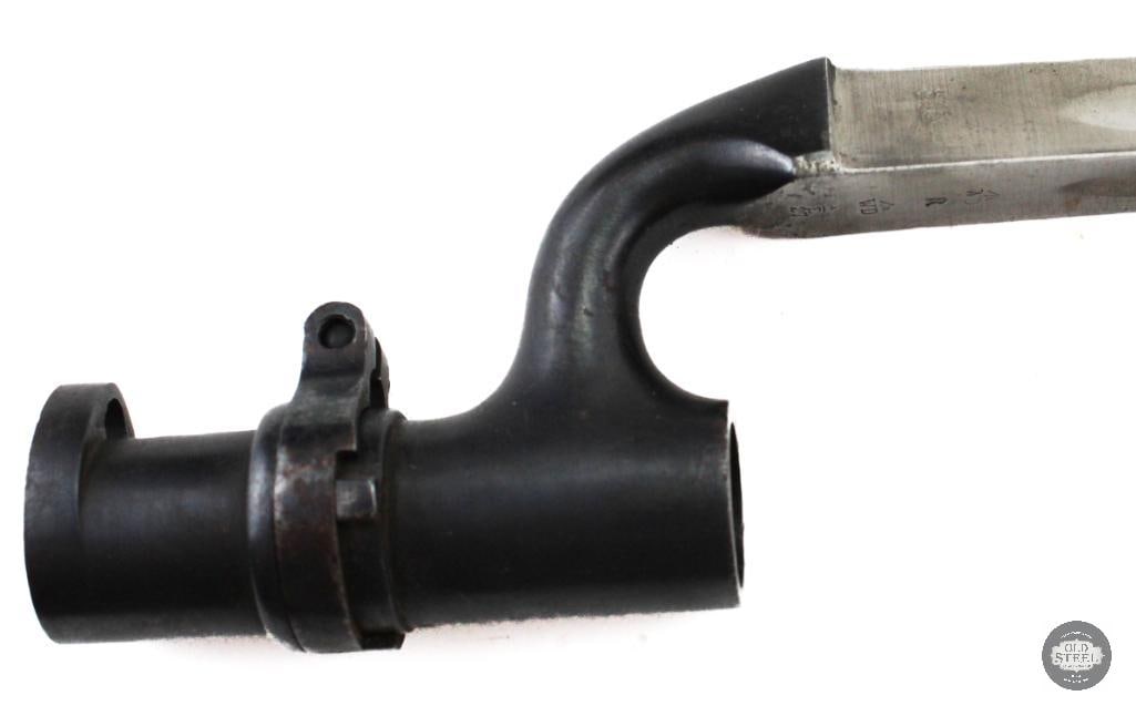 British 1876 Martini Henry Bayonet W/ Scabbard Original - 2