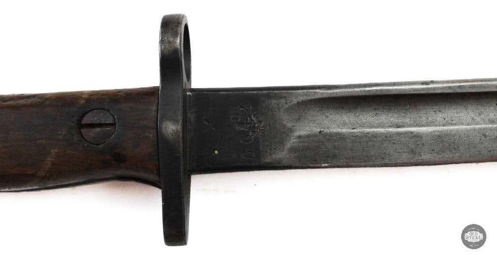 British Wilkinson Sword Co. Model of 1907 Bayonet W/ Scabbard No1 Mk3 Lee Enfield - 3