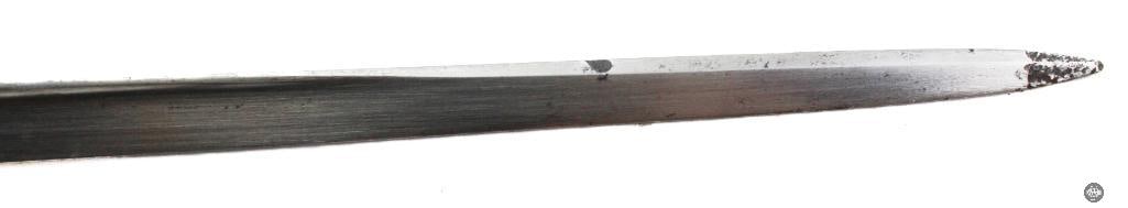 German Alex. Coppel T Back Bayonet W/ Scabbard Made in Solingen - 5