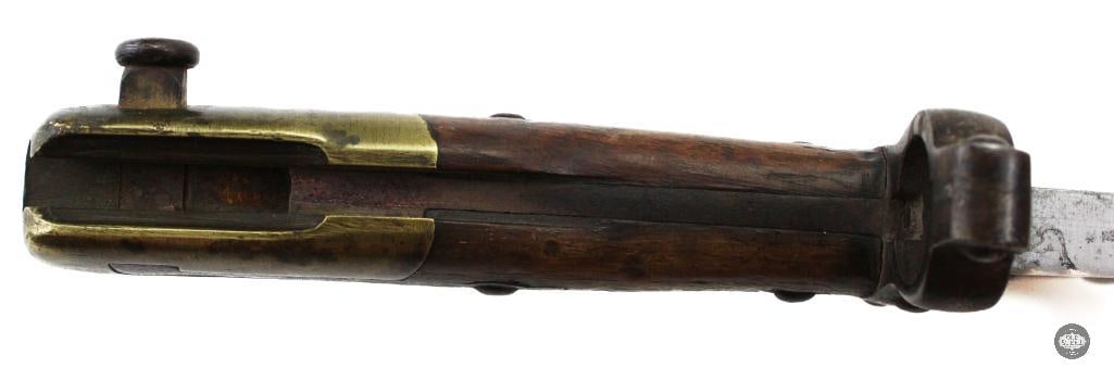 German Alex. Coppel T Back Bayonet W/ Scabbard Made in Solingen - 6