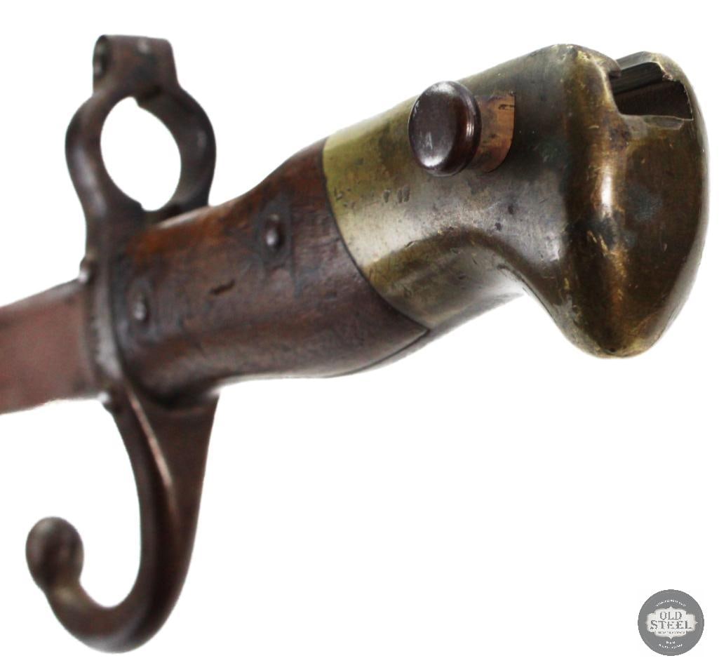 German Alex. Coppel T Back Bayonet W/ Scabbard Made in Solingen - 7
