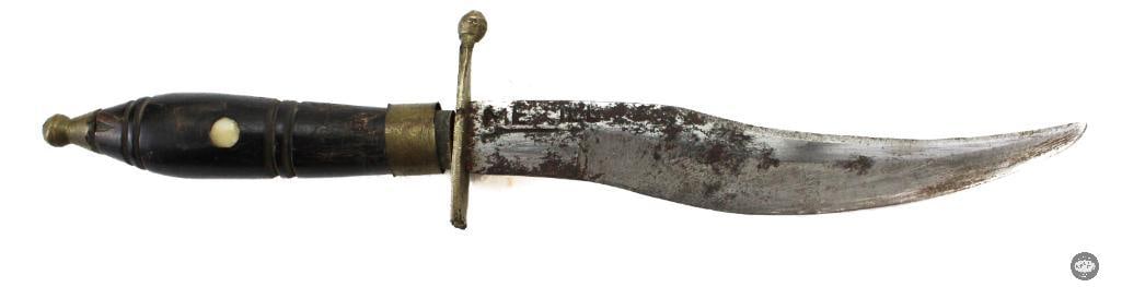 Mexican Hand Made Small Fixed Blade W/ Leather Sheath - 5 Inch Blade - 2