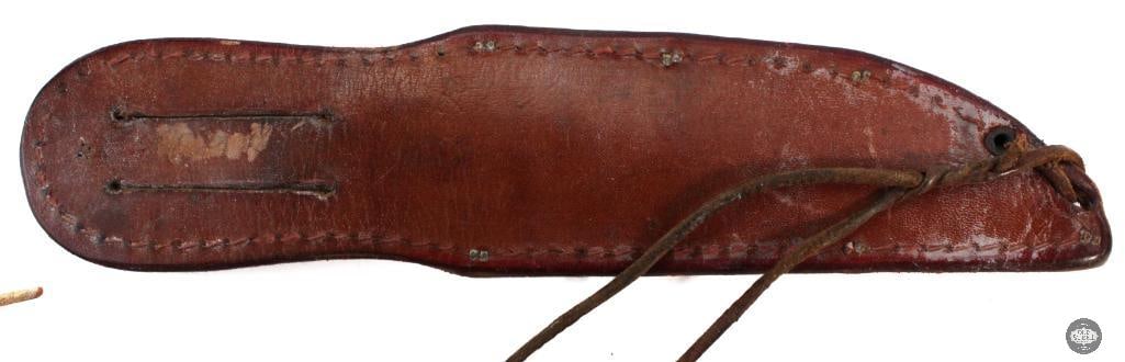 Mexican Hand Made Small Fixed Blade W/ Leather Sheath - 5 Inch Blade - 5