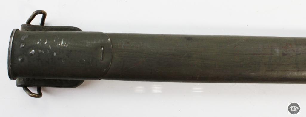 British Made Chapman Model of 1907 Bayonet W/ Green Leather Scabbard No1 Mk3 Lee Enfield - 6